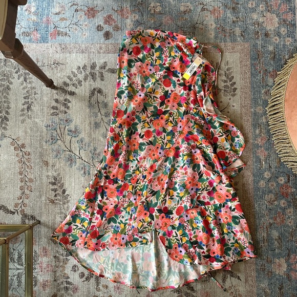 NWT Garden Party Swim Skirt Rifle Paper x Summersalt size Small - Picture 2 of 5